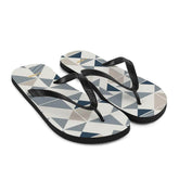 Blue Geometric Shapes Flip-Flops, Flip Flops, $ 24.95, A Moment Of Now™